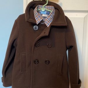 3 piece Good Lad Dress Shirt Fleece coat and Pants size 6